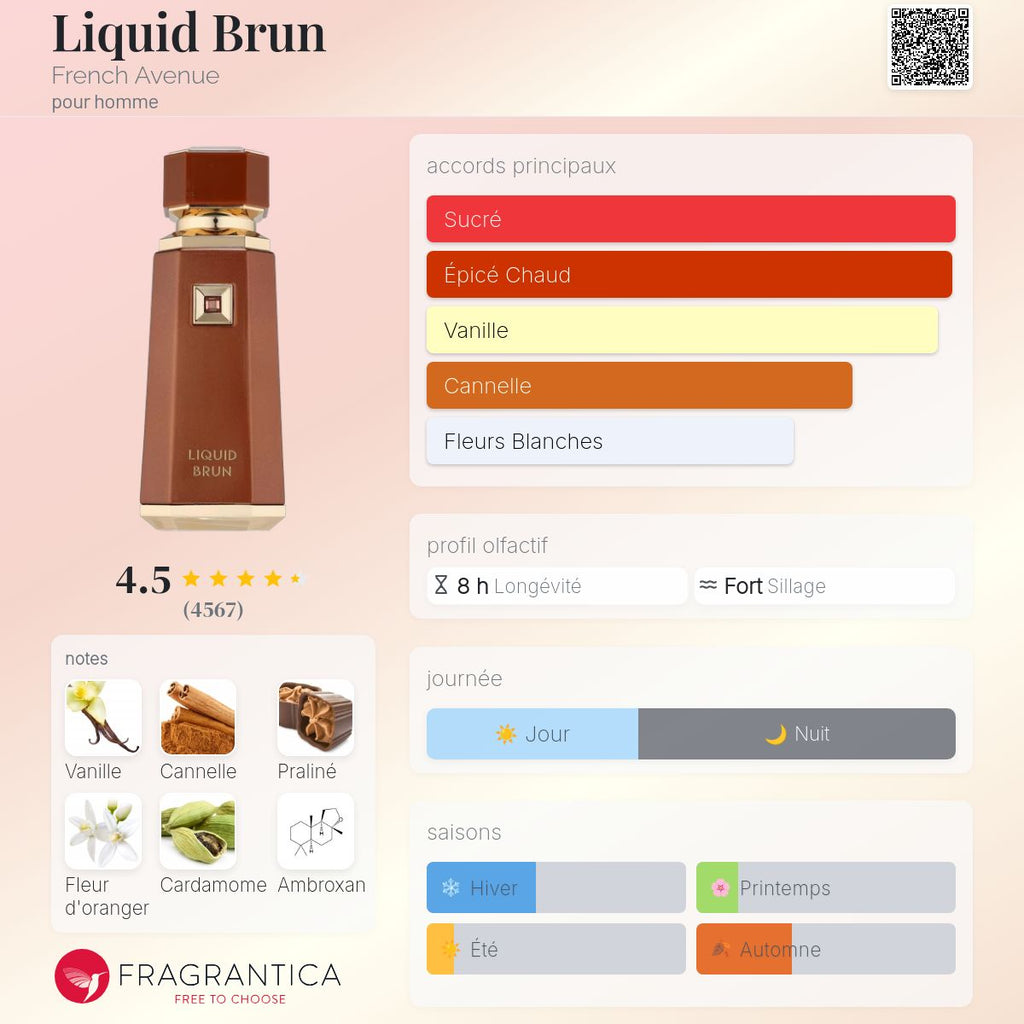 French Avenue Liquid Brun